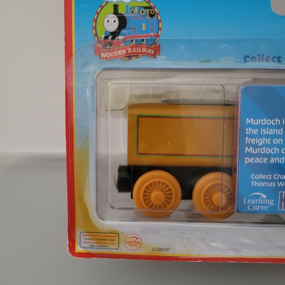 Thomas Wooden Railway Murdoch and Tender Train - 2006 - RARE New in Package - Picture 6 of 6
